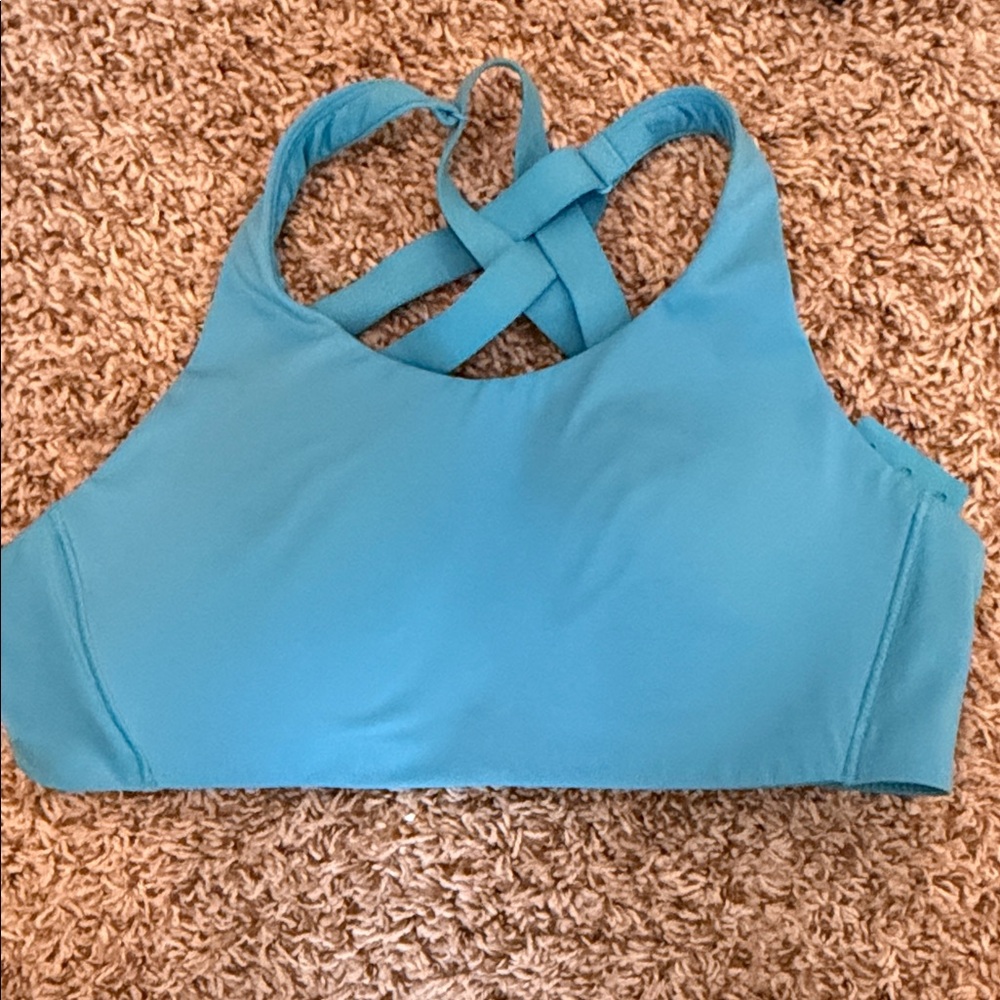 Lululemon Vibrant Blue Sports Bra! Sz 36B!